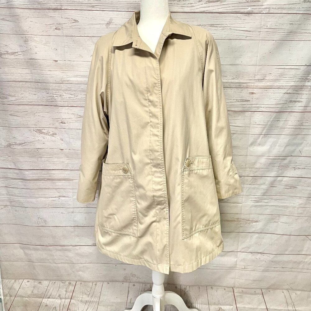 Vintage London Fog Midi Length Trench like Coat